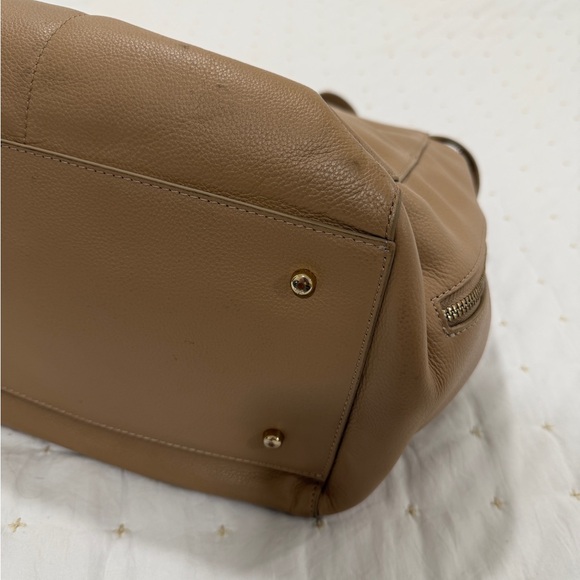 Mina Baie Harper Full Oat leather backpack diaper bag - Picture 7 of 10